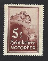 AT - Tirol - Heimkehrer Notopfer 5 Schilling, Selten!