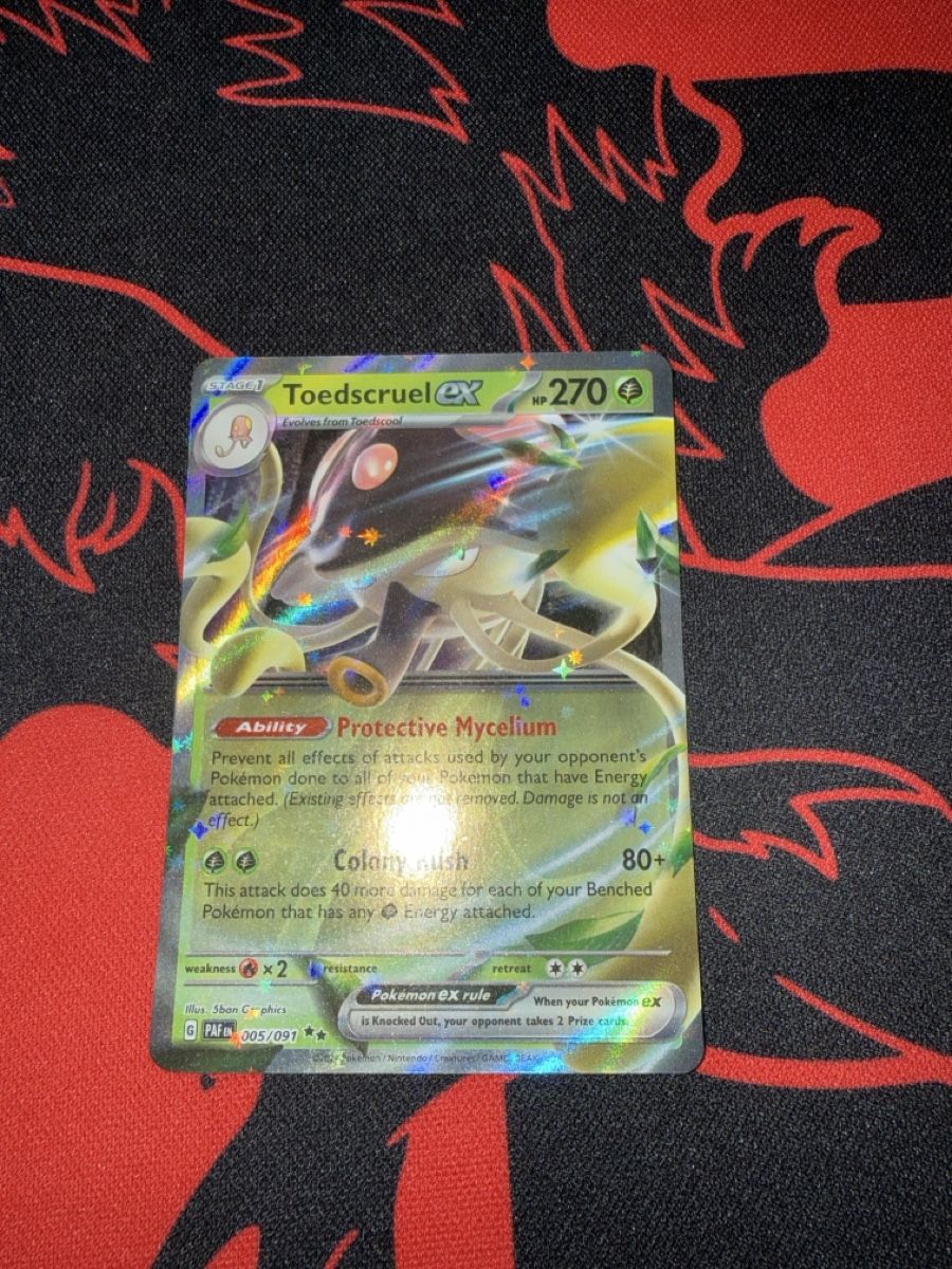 Pokémon Carte collezionabili: Pokémon Toedscruel EX 005/091 Holo  – Nuovo (secondo la descrizione) da Basel venduto da ari_s727