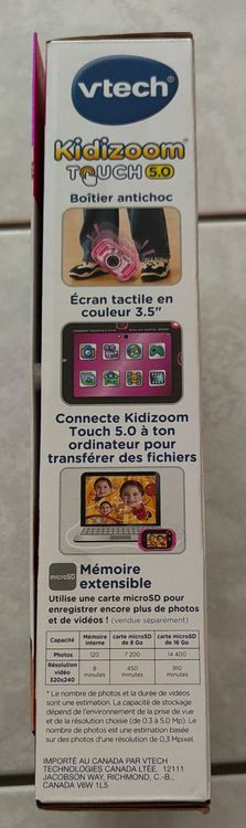 Vtech Appareil photo: Kidizoom Touch 5.0 französisch vtech!!! NEU!!! – Neuf (Voir description) à Derendingen par rosarossa01 4