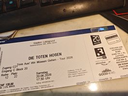 DIE TOTEN HOSEN Zürich 20.06.2026