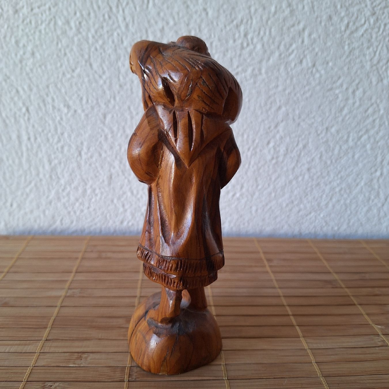Figuren: Versand möglich. Geschnitzte Figur Holz, Hirt, Schaf – Gebraucht aus Winterthur von Goldpipau 4