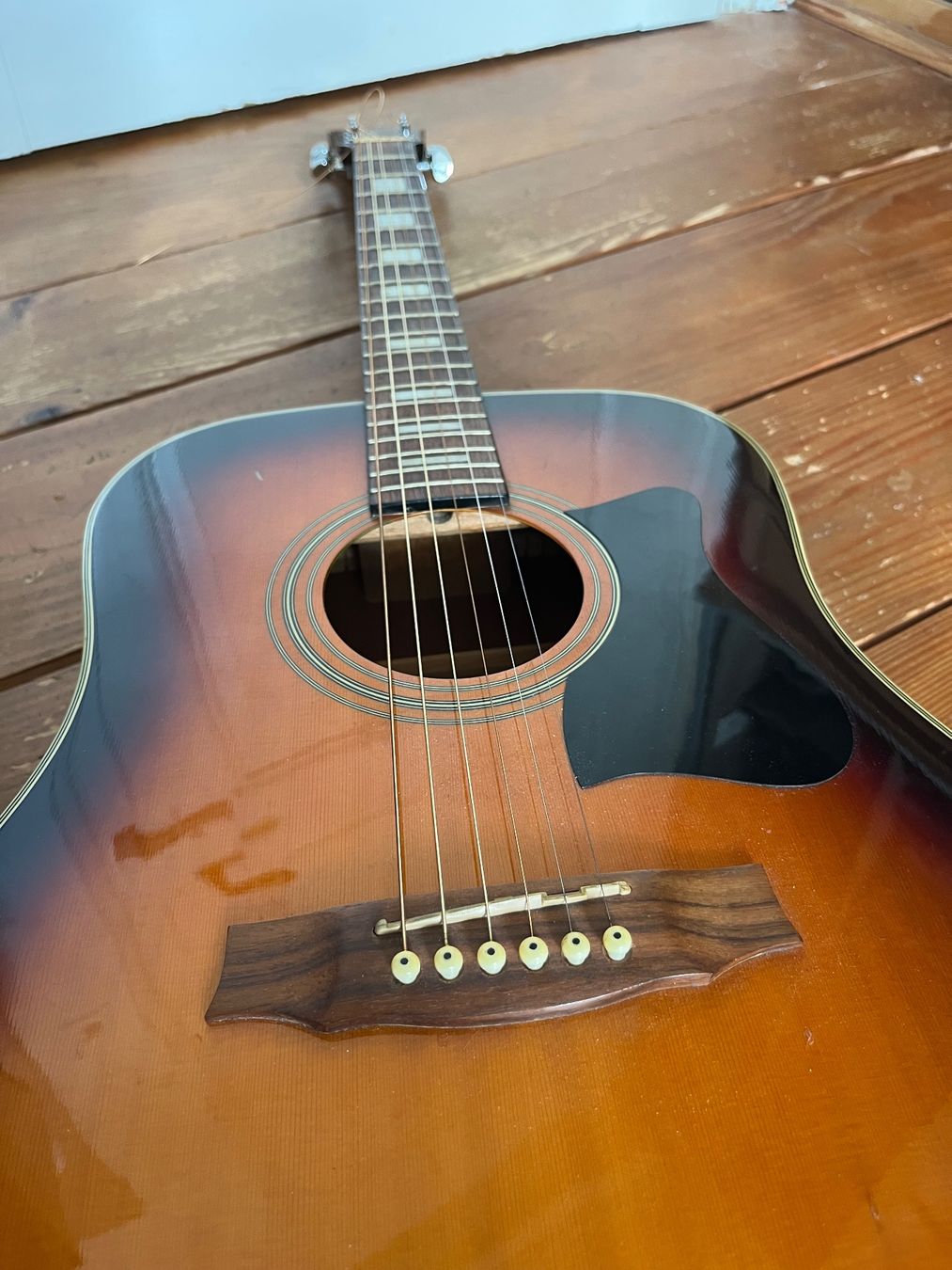 Ibanez Musikinstrumente: Ibanez Akustikgitarre Sunburst – Gebraucht aus Muenchenstein von linkerhandschuh 2
