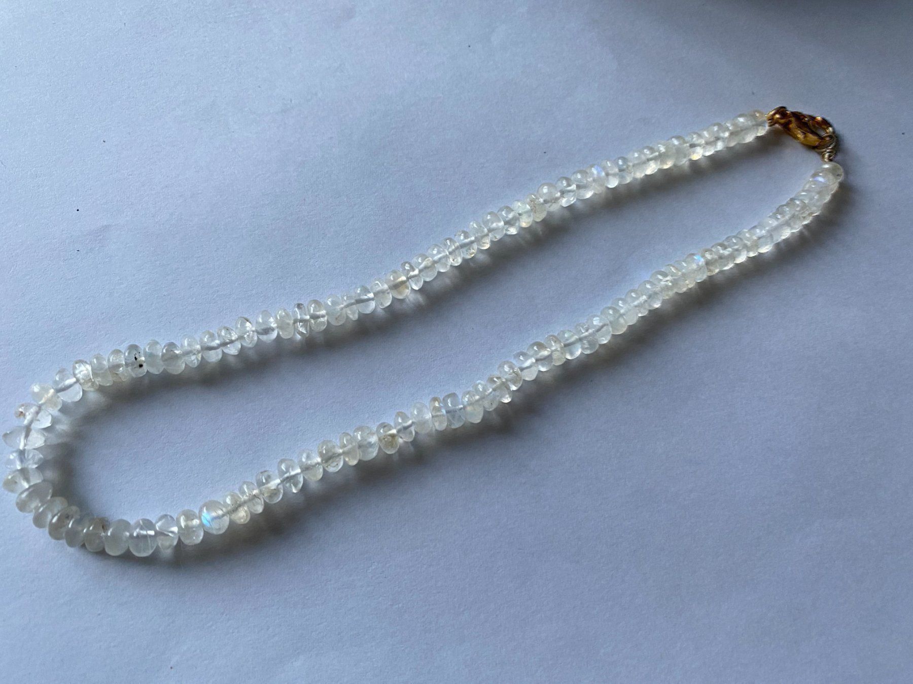 Catenine: Kette Labradorit, Länge 40cm (6) – Nuovo (secondo la descrizione) da Muri b. Bern venduto da Silberqualle 1