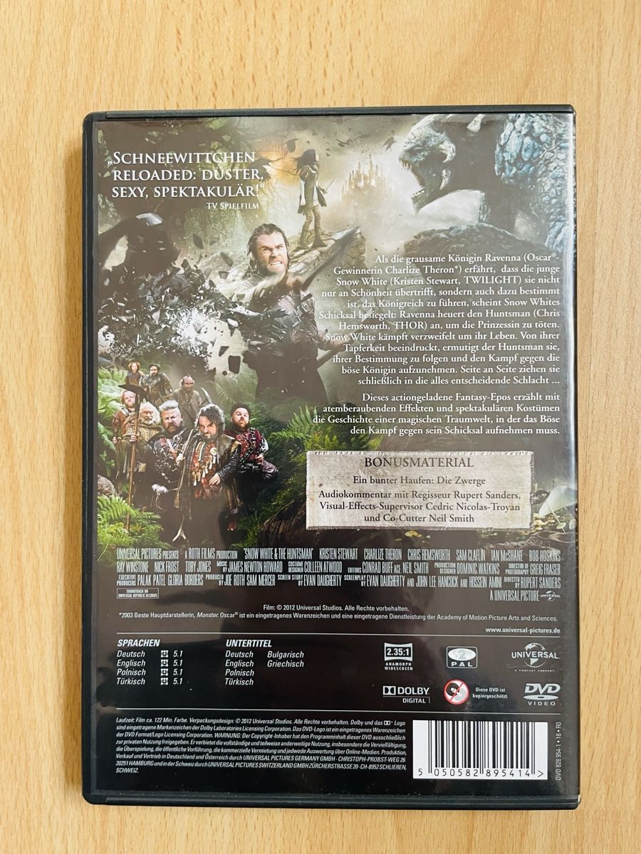 Alle DVDs: Snow White & the Huntsman DVD – Gebraucht aus Richigen von Pfuschi8 1