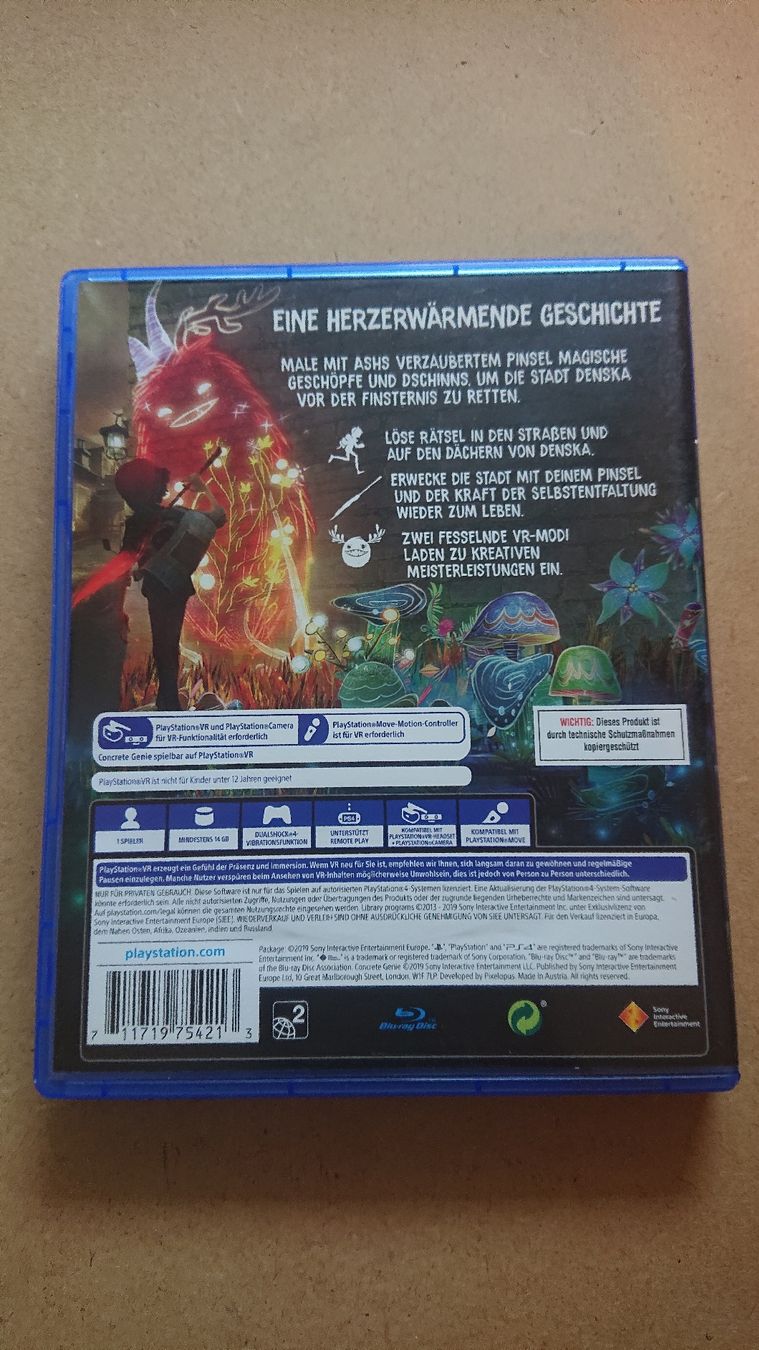 Jeux: Concrete Genie PS4  – D'occasion à Chur par FreakofRarity 1