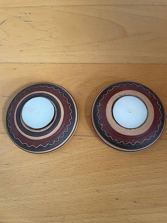 Portacandele: 2 bougeoires – Usato da Sion venduto da gege08