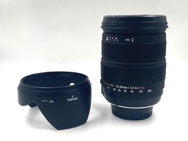 Sigma DC 18-200mm OS HSM für Nikon