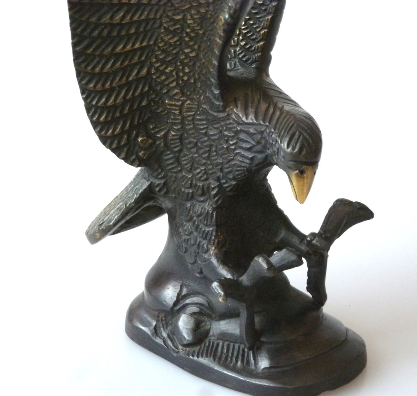 Figuren: Messing-Figur - Adler – Neu und originalverpackt aus Mauren von Yeelen 7
