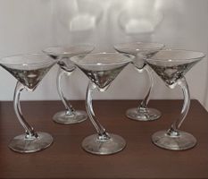 5 Martini/Cocktail Gläser Libbey Bravura