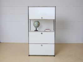 USM Haller Highboard | Reinweiss 1x4 | Neuwertig