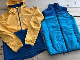 Neuwertige Jack Wolfskin Regenjacke / Jacke & Gilet 152/158
