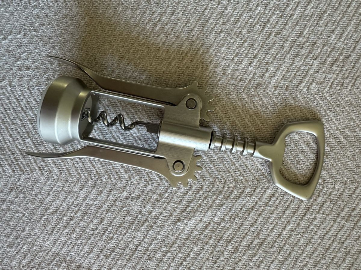 Apribottiglie & Tappi per chiusura: Vintage Winged Corkscrew, Bottle Opener - Summer Fun! – Nuovo (secondo la descrizione) da Zürich venduto da car_68nt
