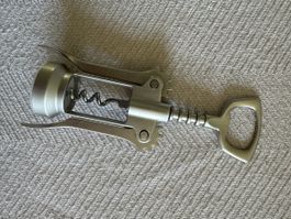 Vintage Winged Corkscrew, Bottle Opener - Summer Fun!