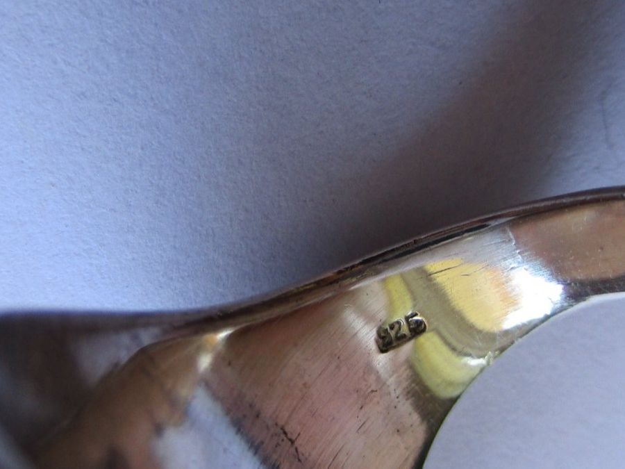 Bagues: Bague argent 925 ovale nacre irisée – D'occasion à La Sarraz par vic_v6kz 3