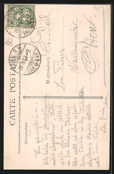 Cartoline postali: AK Bern, Zeitglockenturm und Apotheke – Usato da Berlin venduto da bartko-reher 1