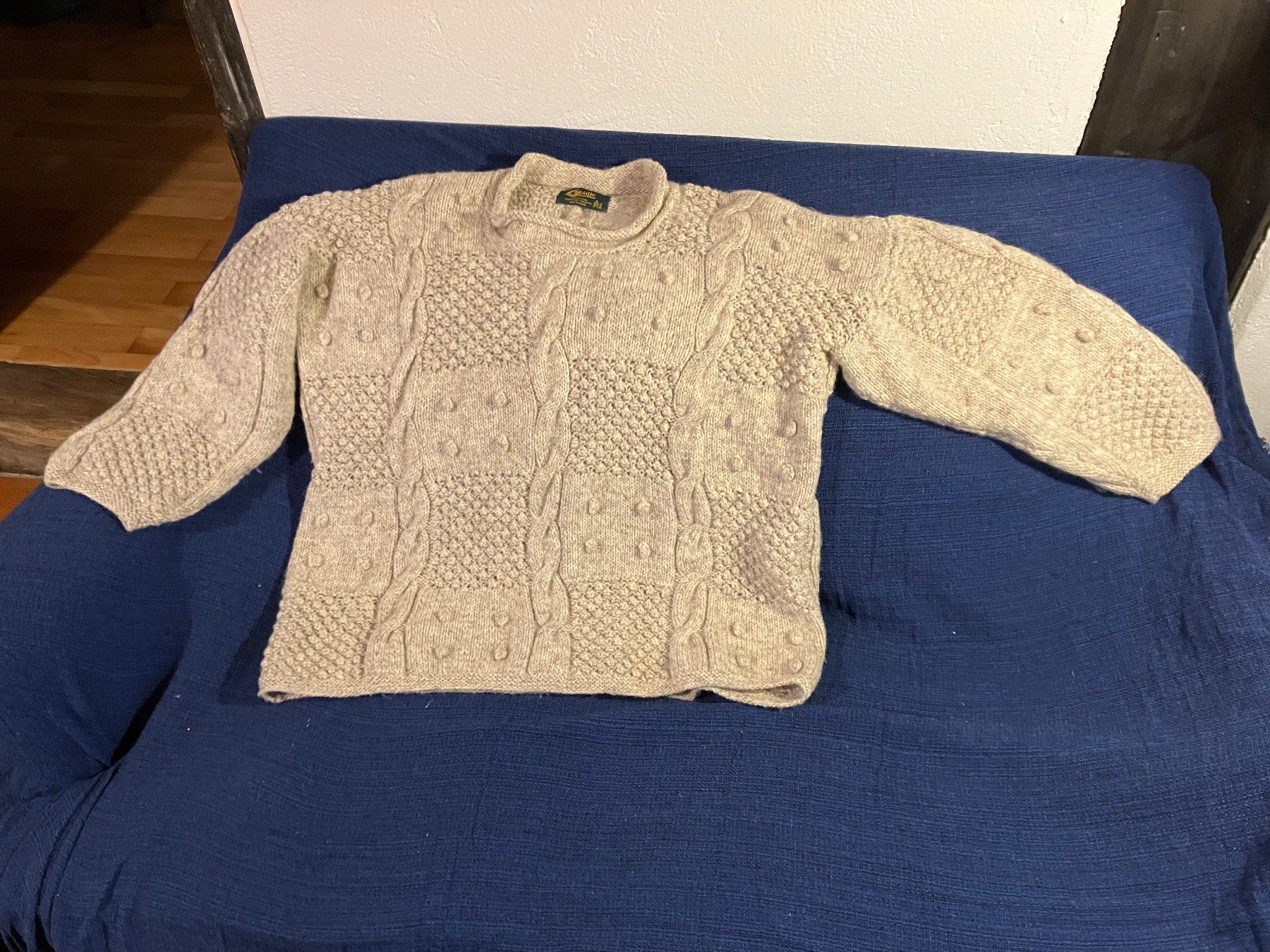 Maglioni & Felpe: Original O'Maille Irland Pullover beige Gr. L – Usato da Menziken venduto da phlox12