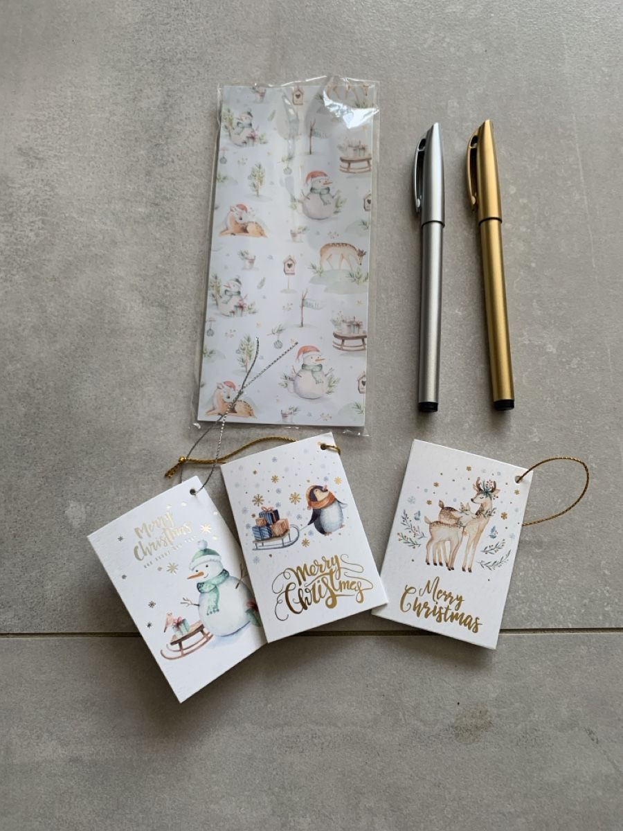 Cartoline: Weihnachtskärtli mit  Schreiber – Nuovo e nell'imballaggio originale da Zuzwil SG venduto da Ibohaus 1