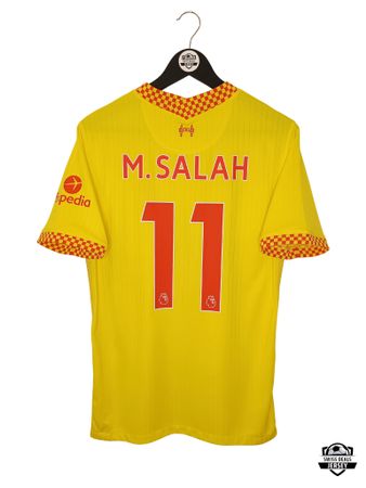 SALAH #11 Original Liverpool FC 2021-22 Third Trikot