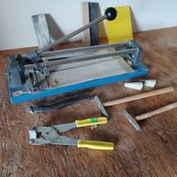 Fliesenschneider Set, Werkzeug zum Fliesenlegen, Top Zustand
