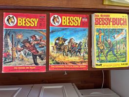 vintage Comics Bessy Bd 137, 216 + Sammelband 21 1960/70er
