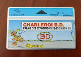 Telefonkarte Belgacom Marsupilami, Belgien 1993