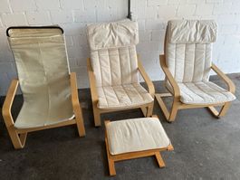 Bello Ikea Stühle mit Hocker