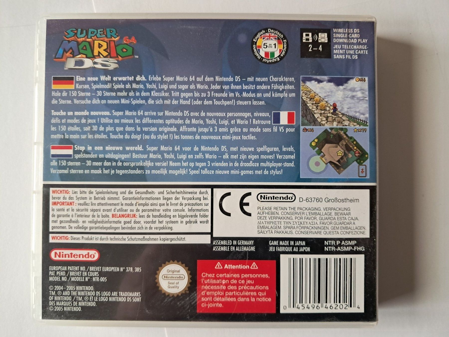Nintendo Spiele: Super Mario 64 DS – Gebraucht aus Wallisellen von Cyberfuexli 1