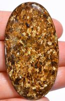 Cabochon L-3801 – Bronzit 73 Karat – 49X27X4mm