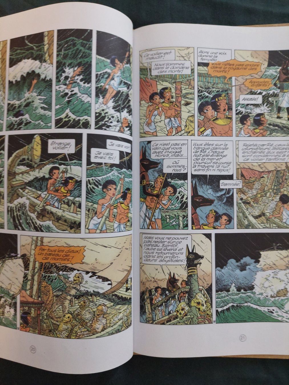 Comics: Papyrus T.23 Le Cheval de Troie EO 2000 TBE – Gebraucht aus Genève von Blu_BD 4