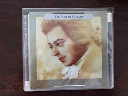 CD „The Best of Mozart“ in Softcover-Hülle
