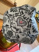 Fruchtstütze, zb.Melonen,Maske, BW, Handmade, Scherenschnitt
