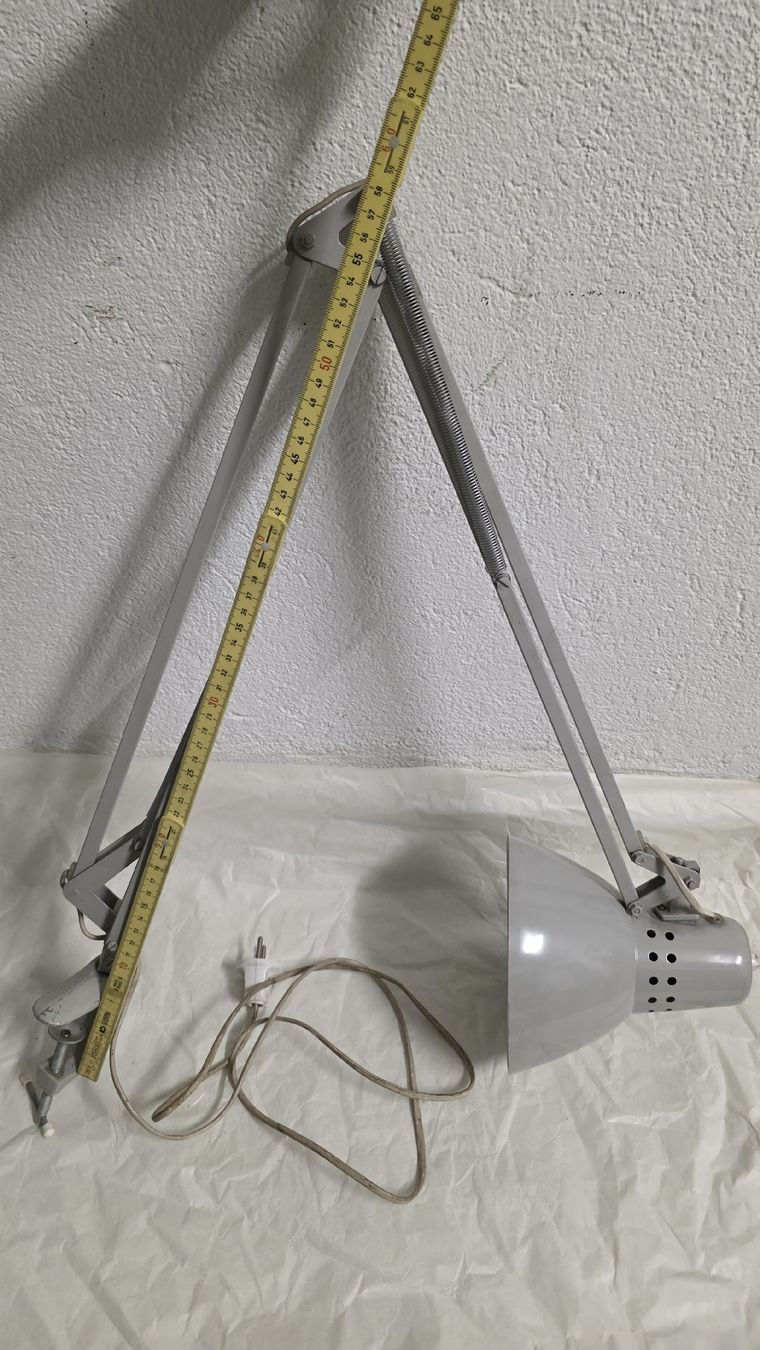Lampes: Tischlampe grau Klemmlampe – D'occasion à Zürich par anna.caterina 4