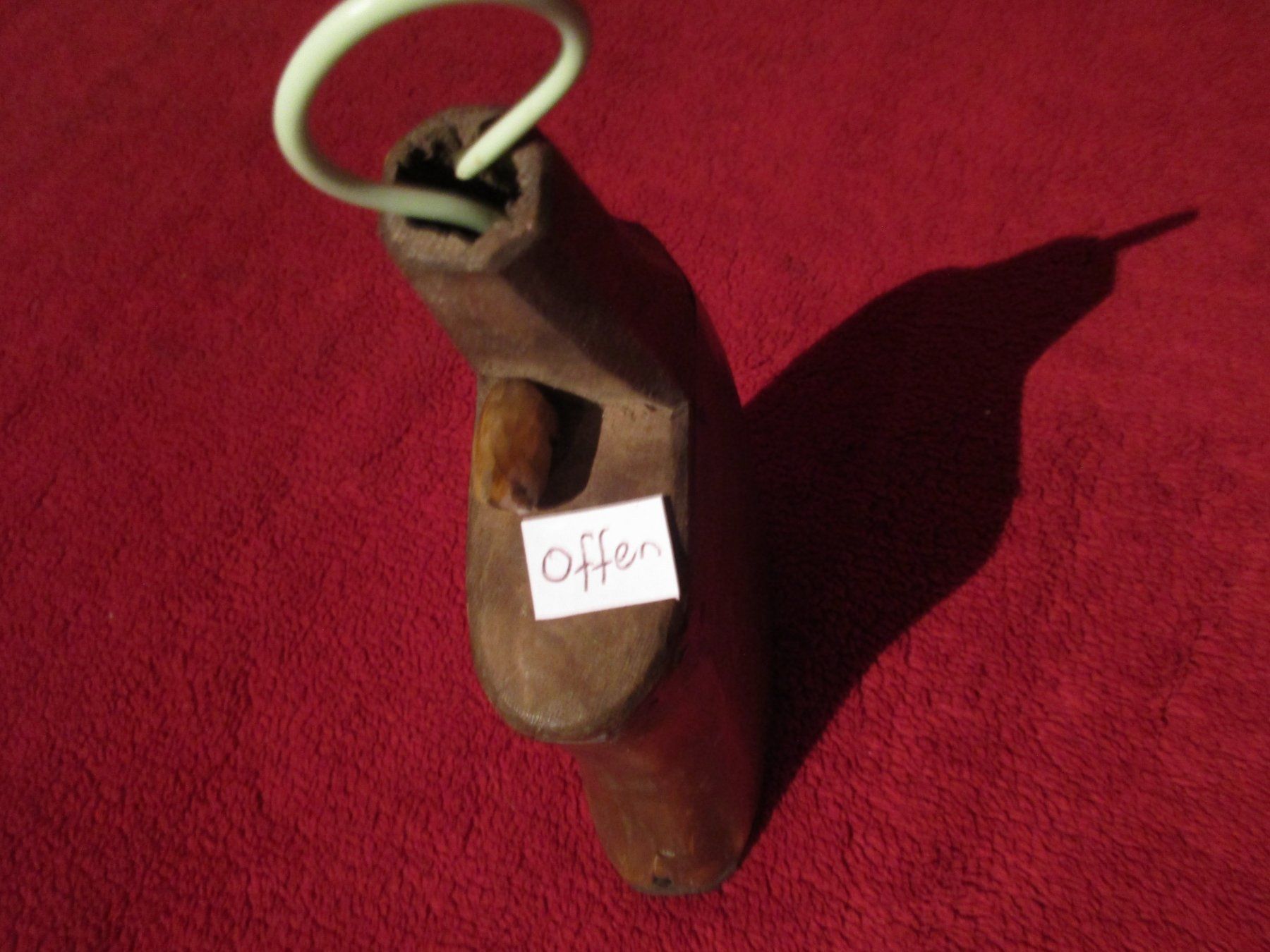 Schweizer Armee Armi bianche: Pulverhorn (1) Antik – Difettoso da Bowil venduto da vifi01 6