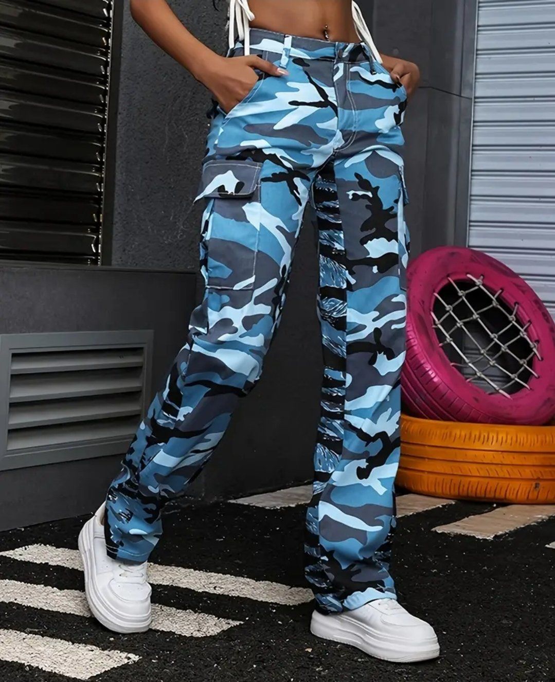 Pantalons: Camouflage Hose Gr. S (grau oder blau) - VERSAND möglich – Neuf avec emballage d'origine à St.Peterzell par the2ndchance 7