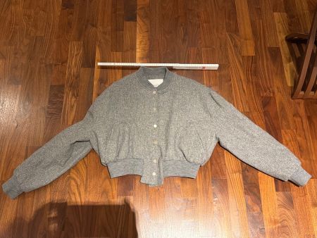 The Frankie Shop Bomberjacke grau