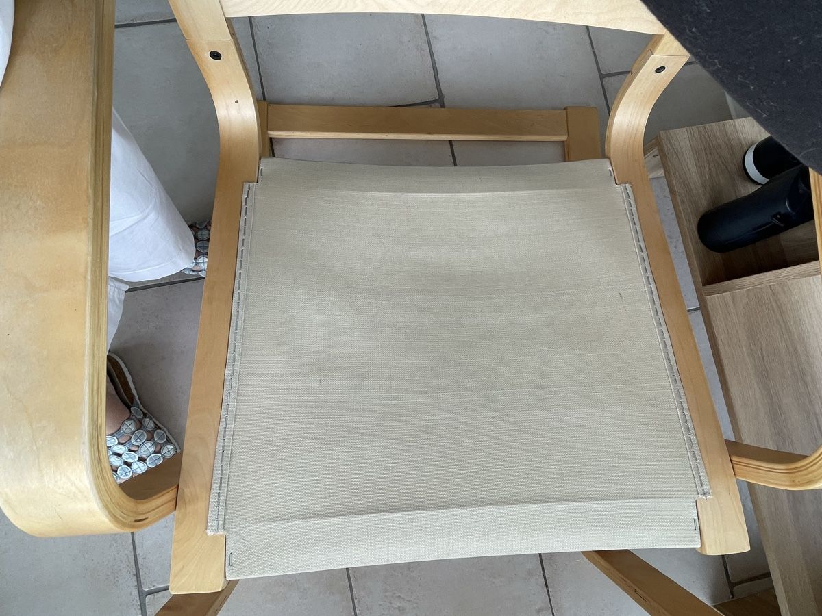Ikea Poltrone: Echt Leder Sessel Poäng Ikea mit Hocker – Usato da Freienbach venduto da schimmel01 3