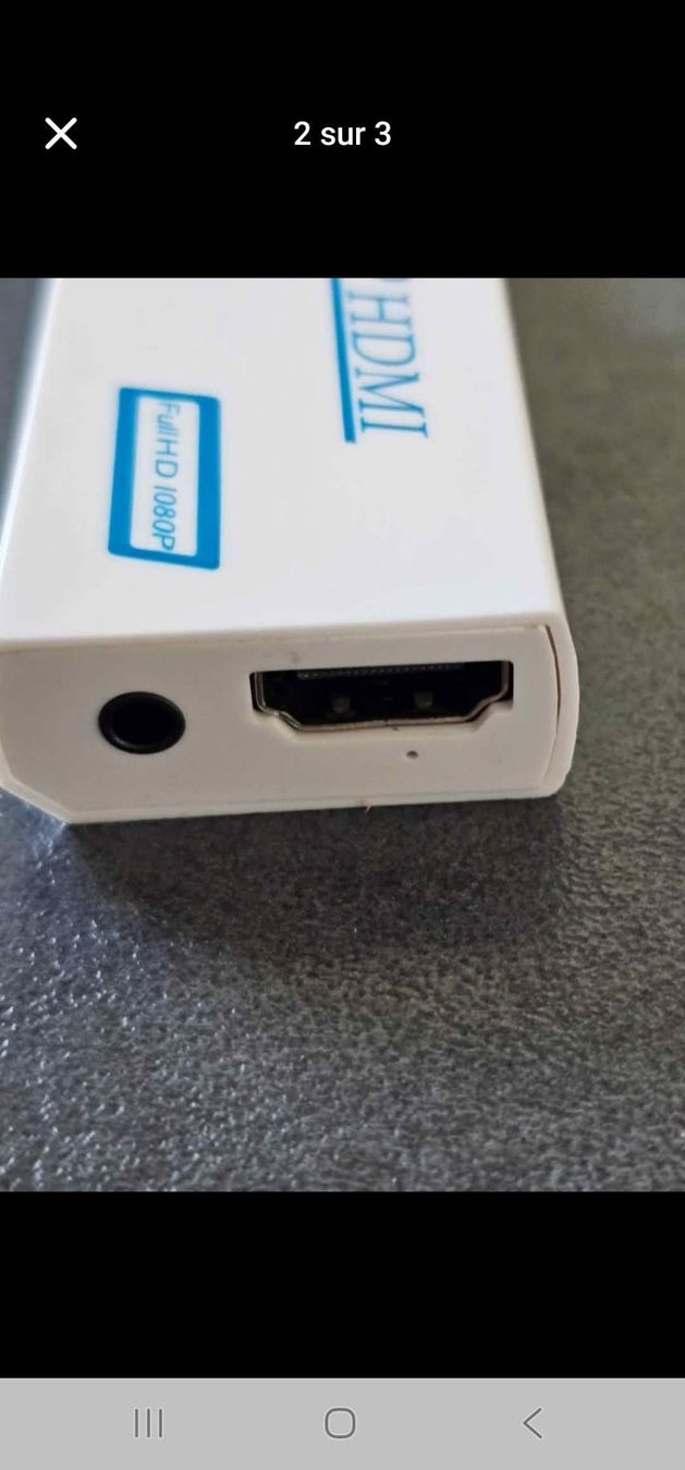 Adattatori: Adaptateur Wii vers HDMI – Nuovo (secondo la descrizione) da Bulle venduto da Arushamalit 1