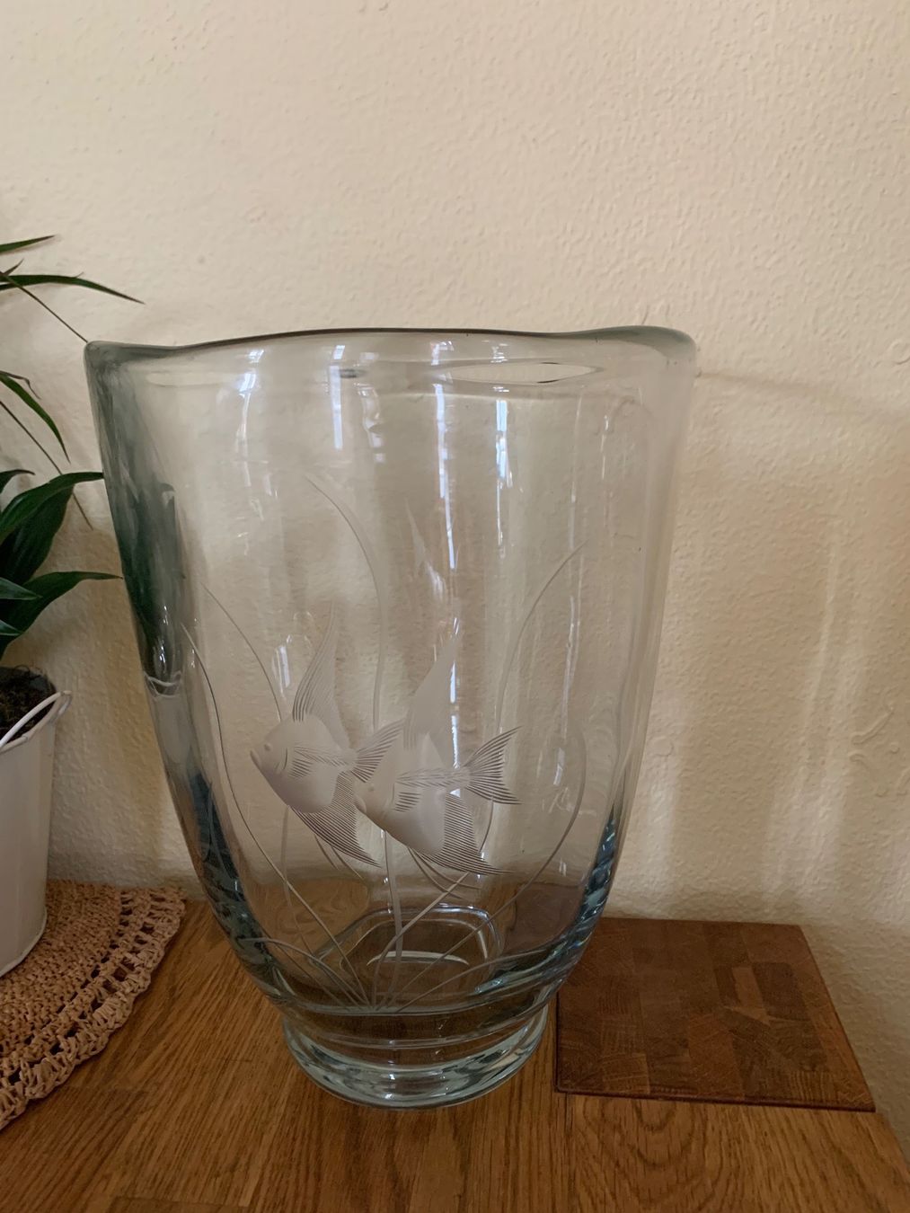 Vasi & Recipienti: Schöne grosse Kristallvase – Usato da Flawil venduto da Naphtali 1