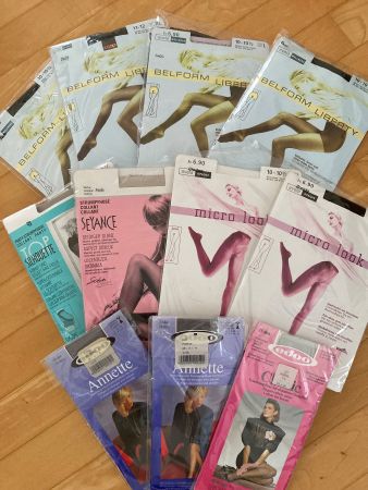 Strumpfhose, div. Marken, ungebraucht, vintage Style, Gr.L