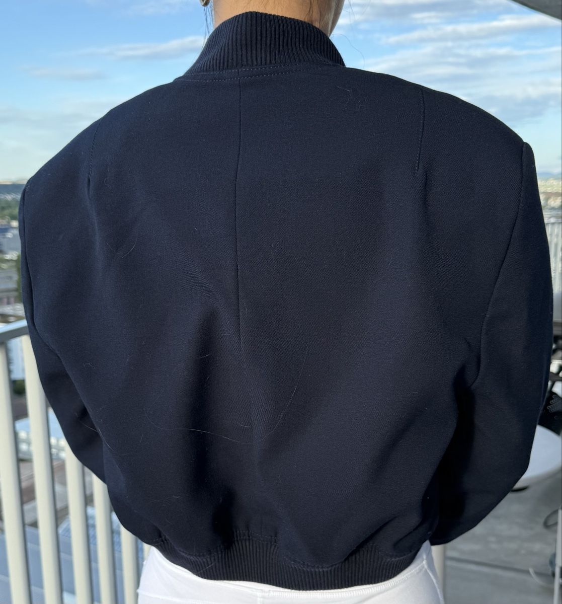 Zara Vestes: Blouson Jacket Dark Blue Size M – D'occasion à Dübendorf par zapachloeia 1