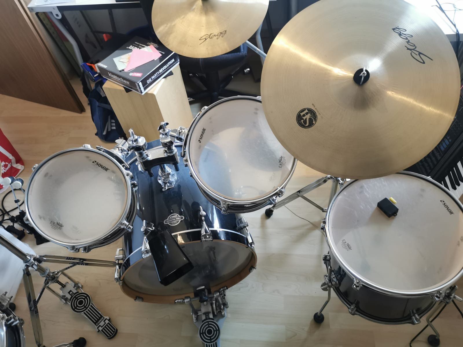Sonor Strumenti musicali: SONOR Essential Force Schlagzeug Komplettset – Usato da Bern venduto da jan_cg5c 2
