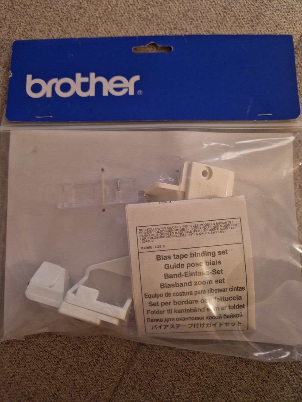 Brother Macchine da cucire: Brother Band-Einfass-Set – Nuovo e nell'imballaggio originale da Henau venduto da ale_bc8n