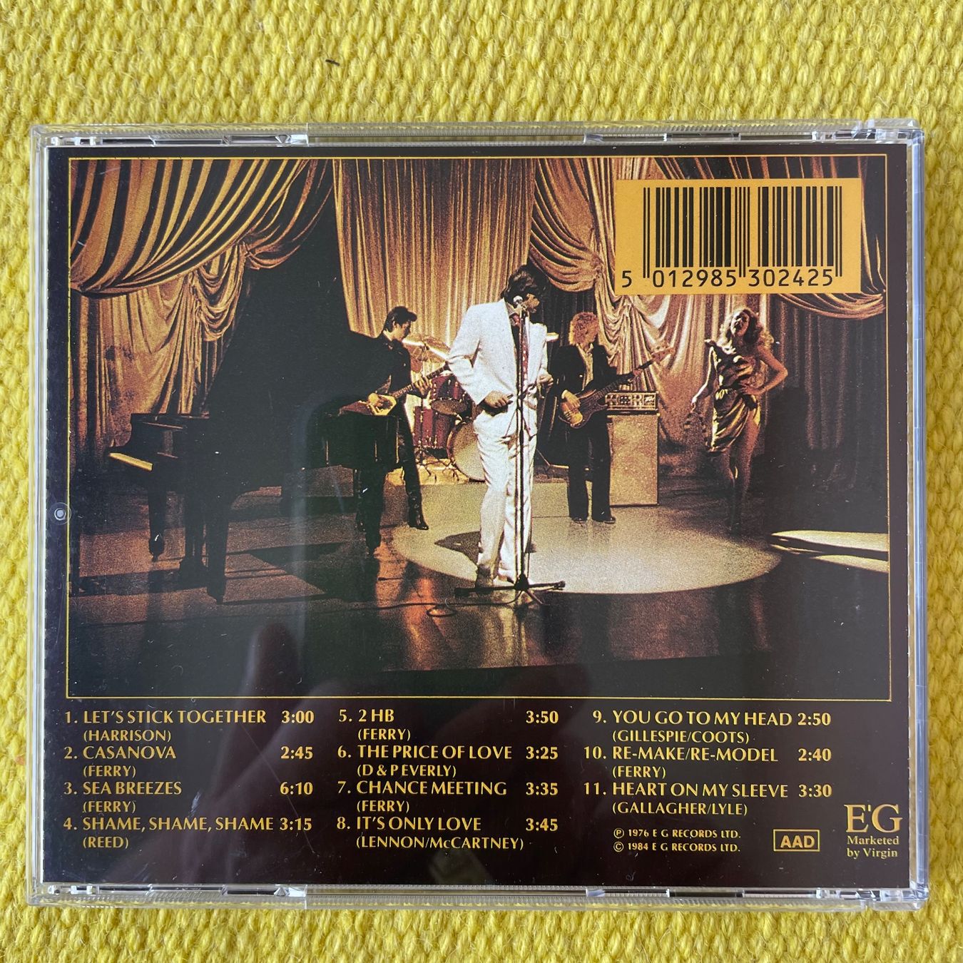CD: BRYAN FERRY-LET‘S STICK TOGETHER76 – Usato da Rorschacherberg venduto da CD-Roli 1