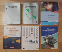 Berufsmatura Technik - 6 Lehrbücher, Mathe, Chemie, Physik..