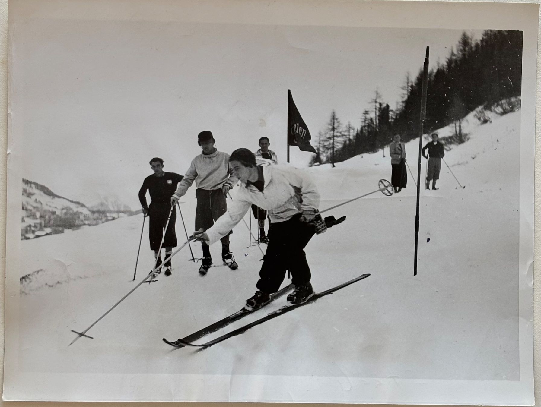 Foto & Immagini: Vintage E. Meerkämper, Davos - Wintersport, Ski – Usato da Frauenfeld venduto da Merk52