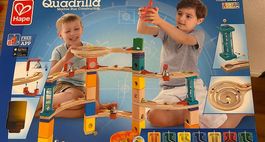 Hape Quadrilla Kugelbahn, Murmelbahn