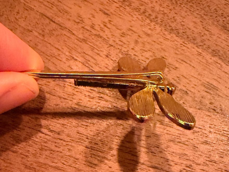 Accessori per capelli: Goldene Libelle Haarspange – Nuovo (secondo la descrizione) da Gams venduto da Mariawicca 3