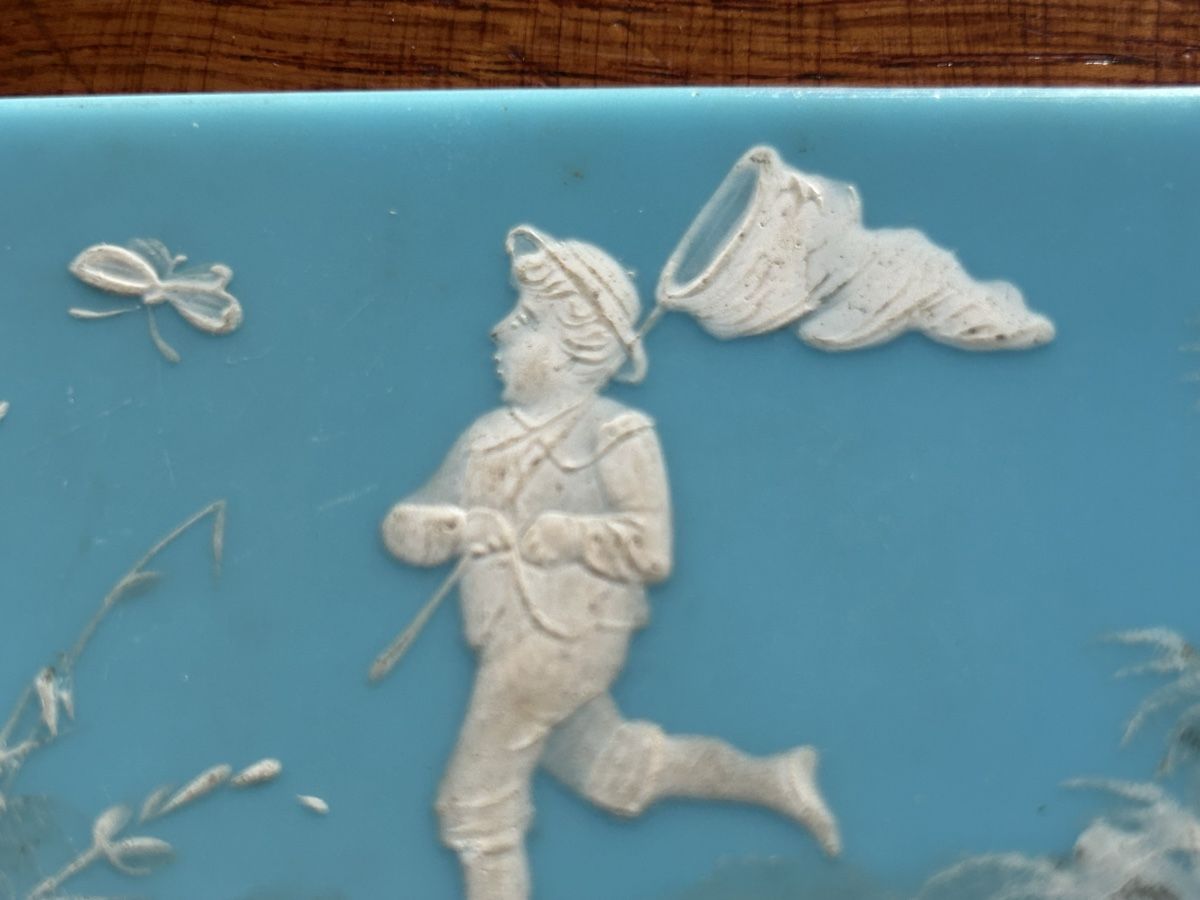 Tutte le decorazioni: Schneemalerei Böhmen Glas Bild – Usato da Riedholz venduto da Frettchen63 1