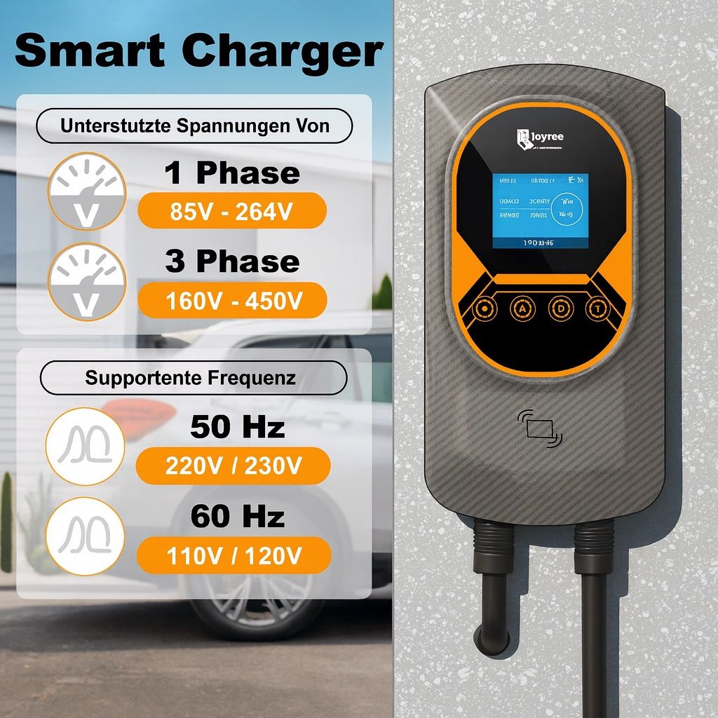 Caricabatterie: Feyree EV Charger Typ 2, 16 A, 11kW – Nuovo e nell'imballaggio originale da Aathal-Seegräben venduto da ECOPLUG.CH 9
