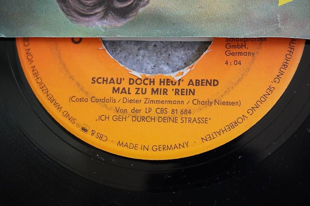 Schallplatten: Costa Cordalis Single – Gebraucht aus Kräiligen von bero65 1
